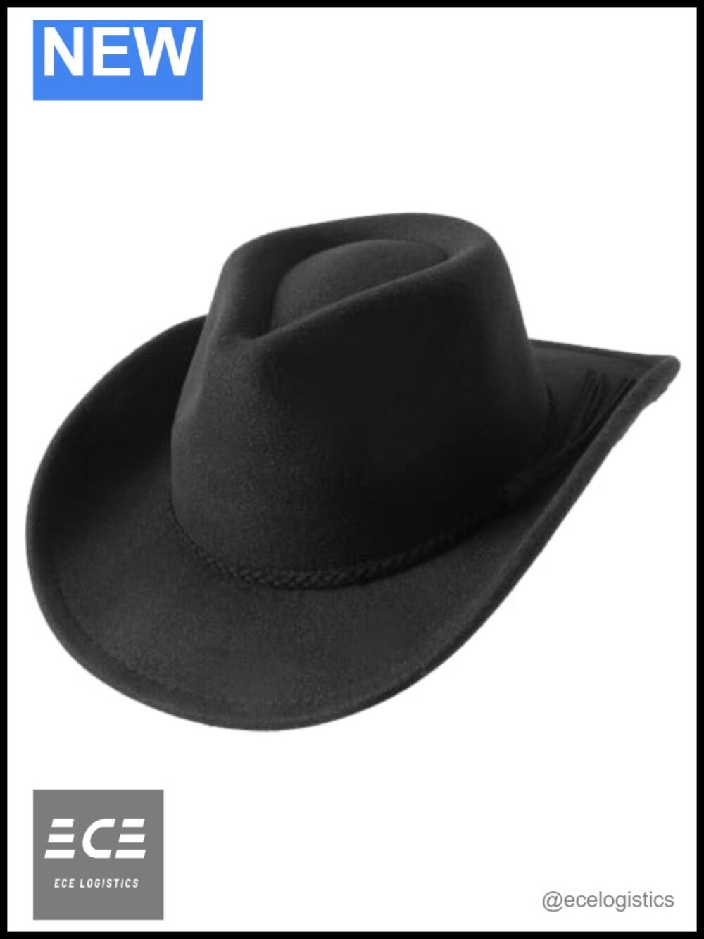 Kids Western Cowboy Hat Polyester Wool Felt Fedora Dress Up Party